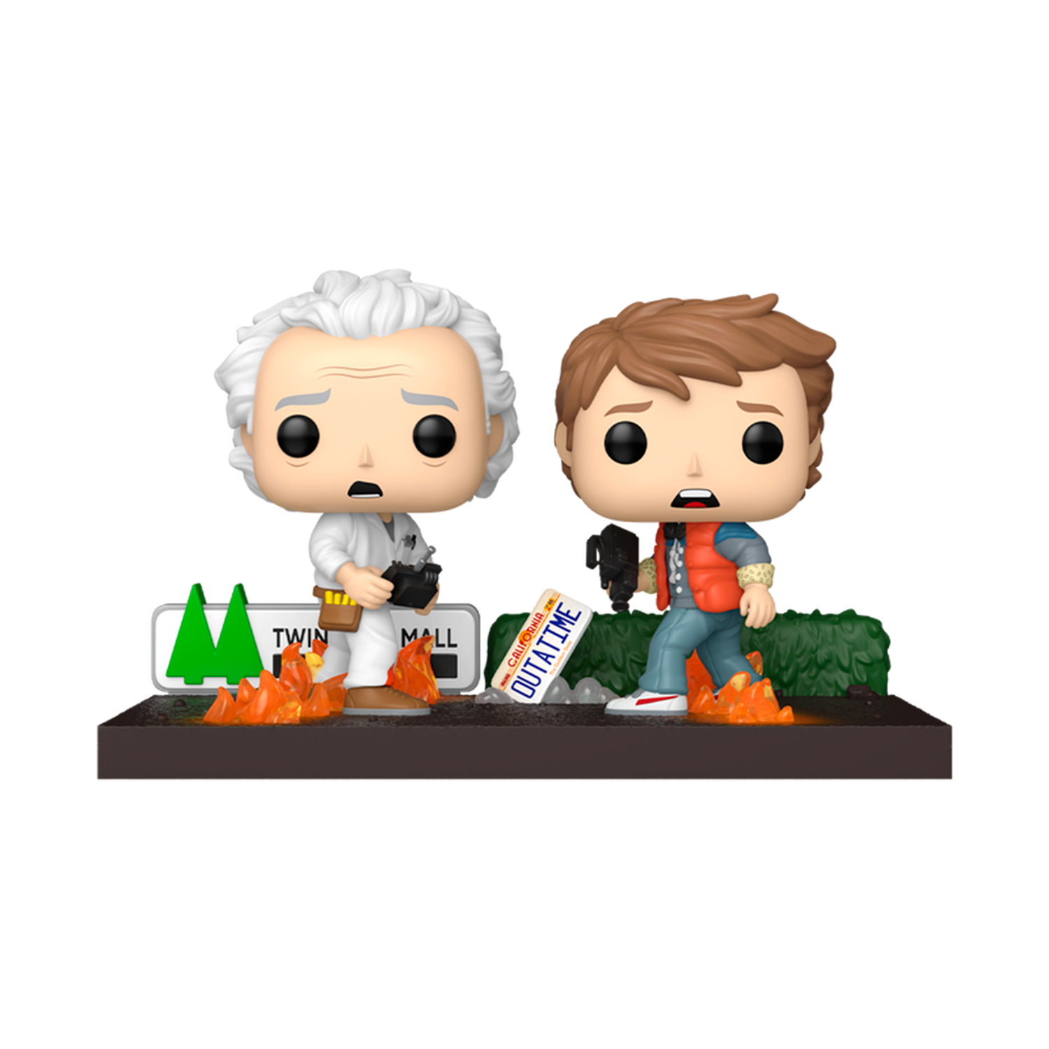 Funko Pop Back to the Future Doc y Marty Moment 1846 - Image 2