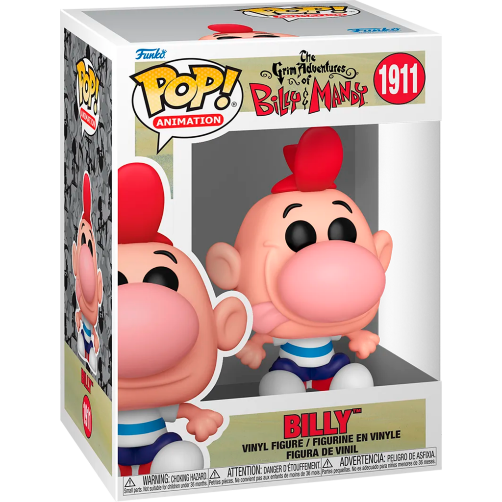 Funko Pop de Billy de Las Sombrías Aventuras de Billy y Mandy