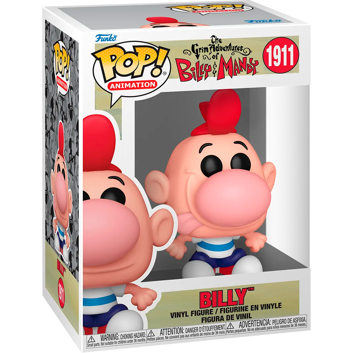 Funko Pop de Billy de Las Sombrías Aventuras de Billy y Mandy