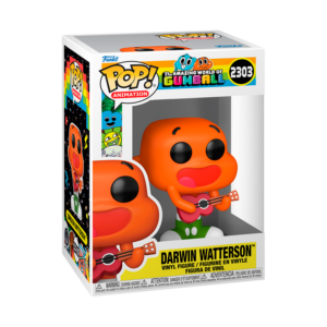 Funko Pop Darwin 2303 de Cartoon Network en su caja