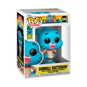 Funko Pop Gumball 2302 de Cartoon Network en su caja