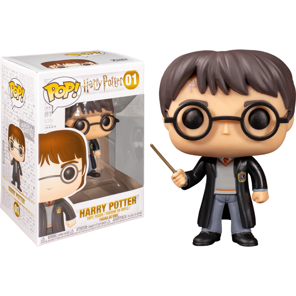 Funko Pop Harry Potter 01 en su caja