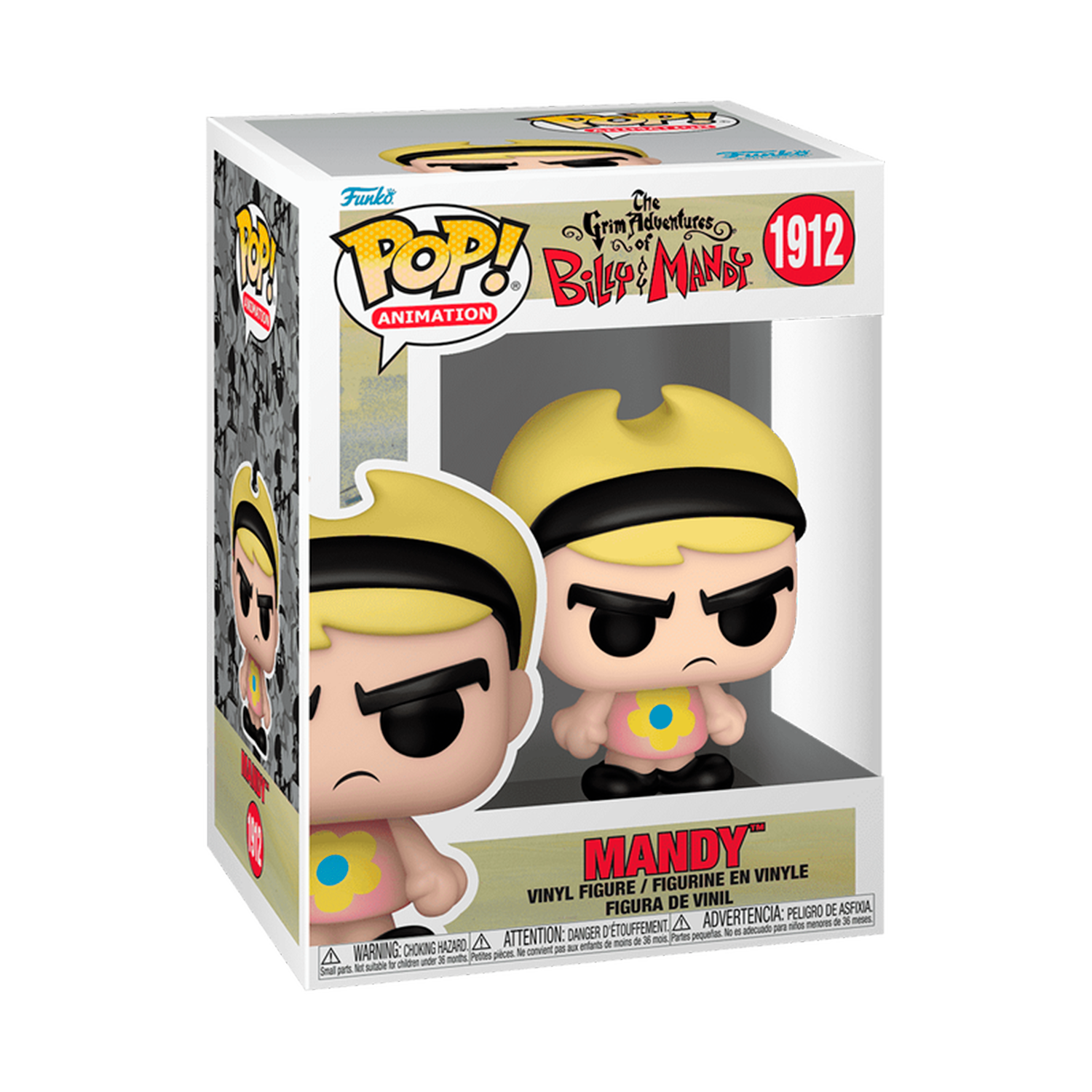 Funko Pop de Mandy de Las Sombrías Aventuras de Billy y Mandy