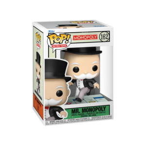Funko Pop Mr Monopoly 162 de Ad Icons en su caja