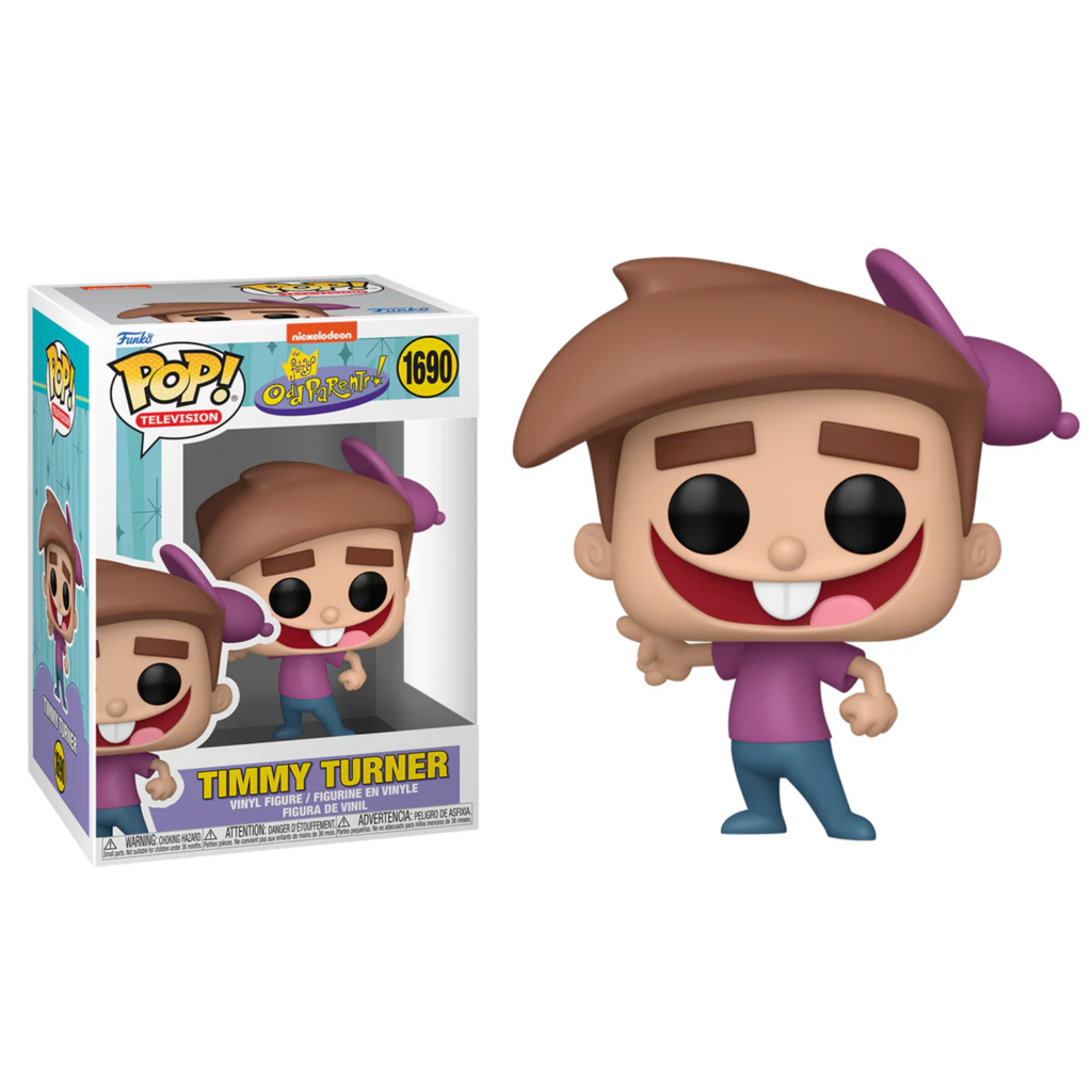 Funko Pop Padrinos Mágicos Timmy 1690 en su caja