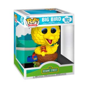 Funko Pop Plaza Sésamo Abelardo Big Bird 1612 Deluxe en su caja
