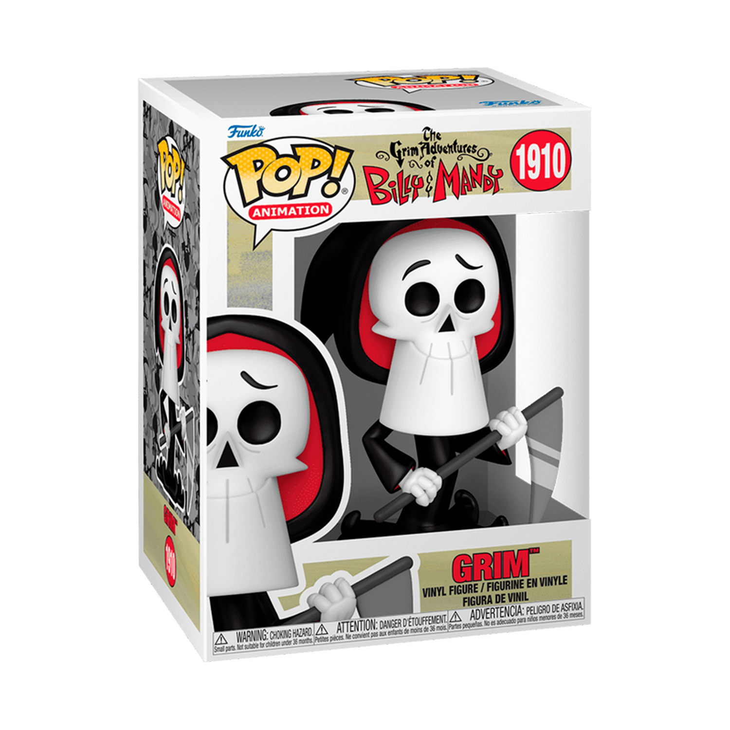 Funko Pop Purohueso (Grim) de Las Sombrías Aventuras de Billy y Mandy