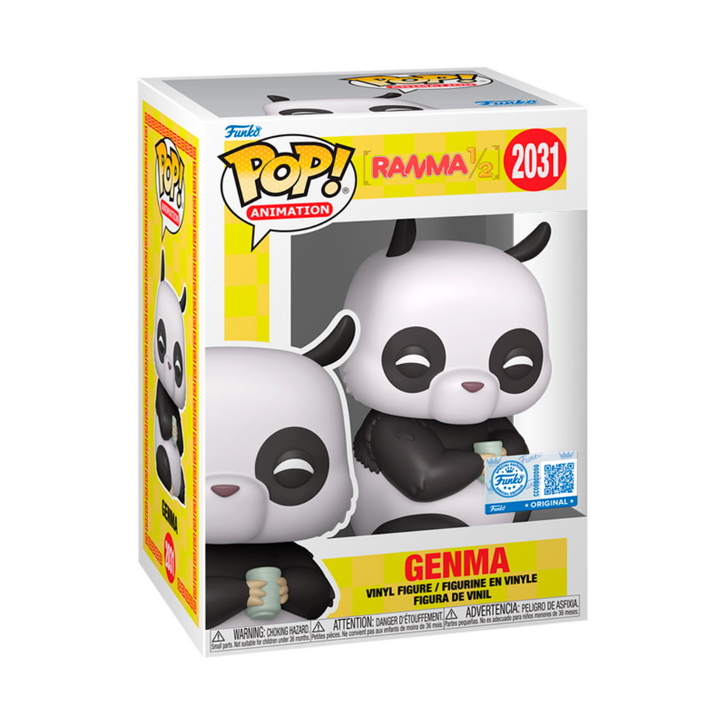 Funko Pop Ranma ½ Genma Saotome exclusivo en su caja