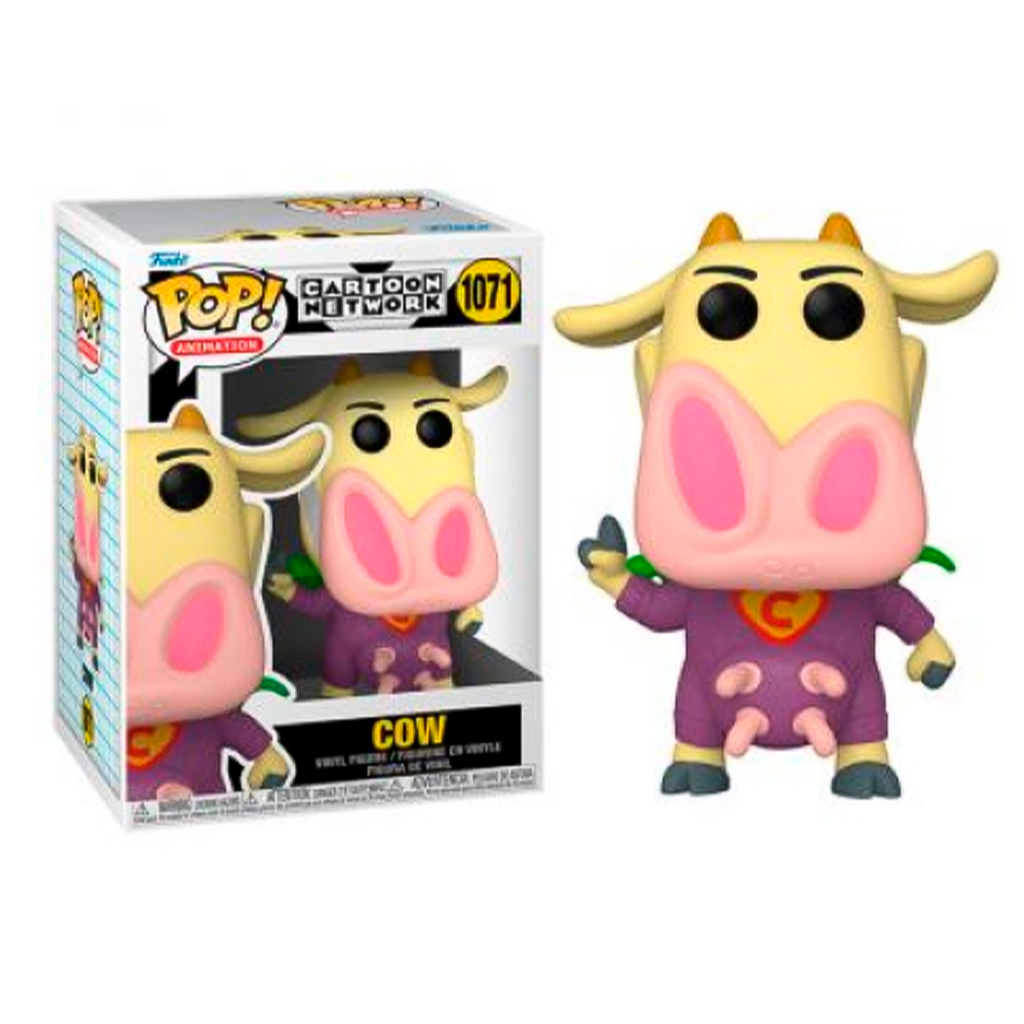 Funko Pop Vaca 1071 Cartoon Network Cow and Chicken en caja
