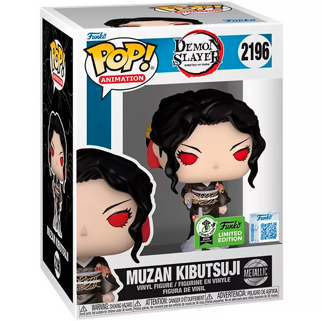 Funko Pop Muzan #2196 de Demon Slayer, exclusivo ECCC