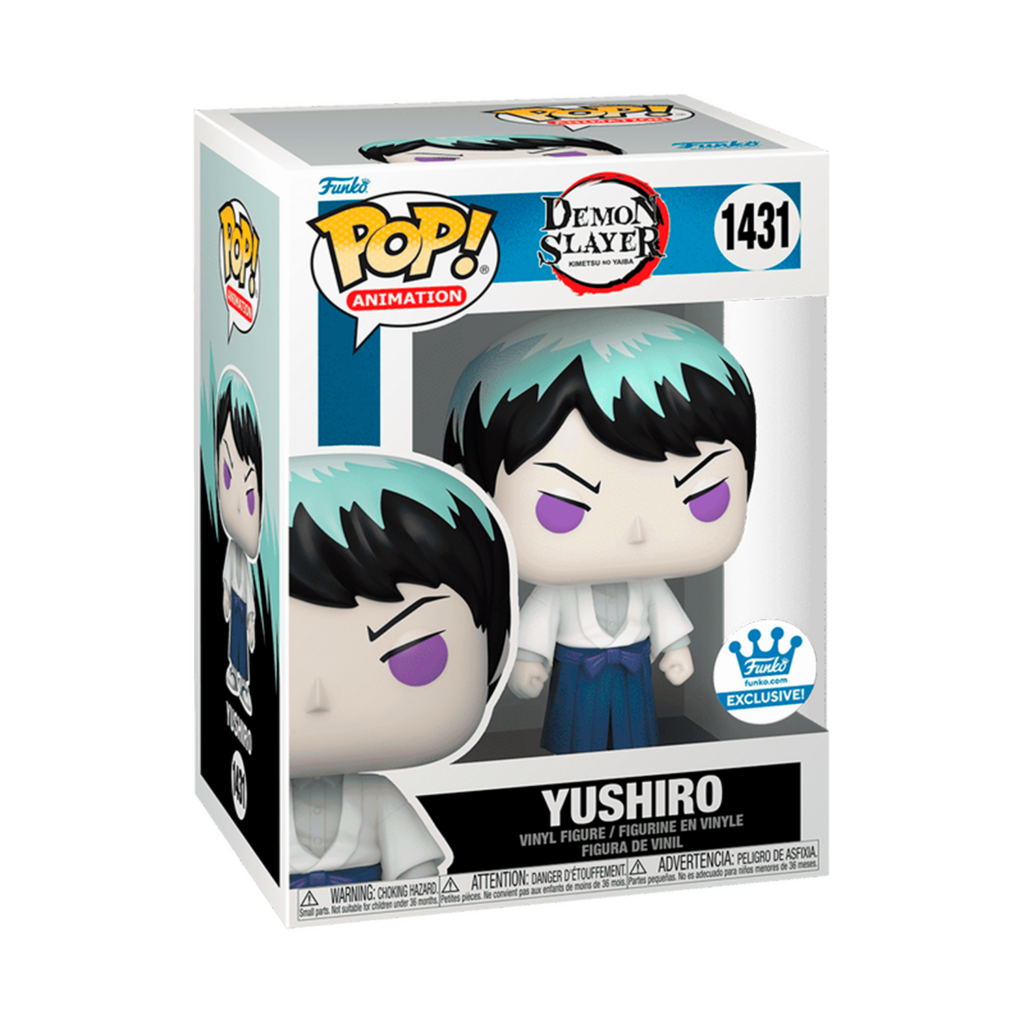 Funko Pop Yushiro #1431 de Demon Slayer, exclusivo Funko Shop