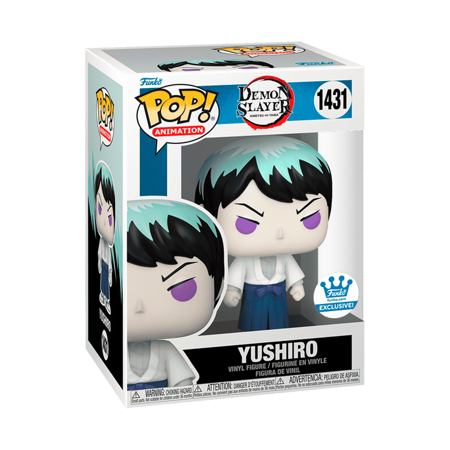 Funko Pop Yushiro #1431 de Demon Slayer, exclusivo Funko Shop