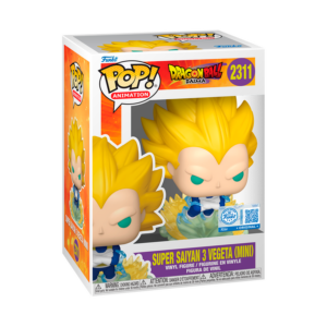 Funko Pop Vegeta SS3 #2311 de Dragon Ball, edición exclusiva