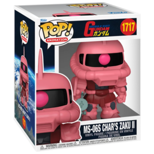 Funko Pop Char's Zaku de Gundam en tamaño de 6 pulgadas