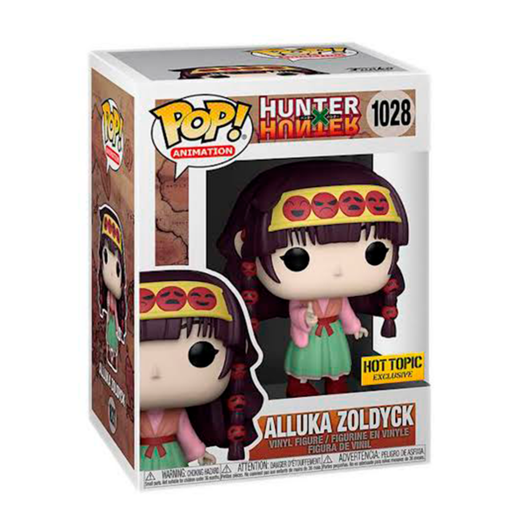 Funko Pop Alluka Zoldyck #1028 de Hunter x Hunter, exclusivo Hot Topic