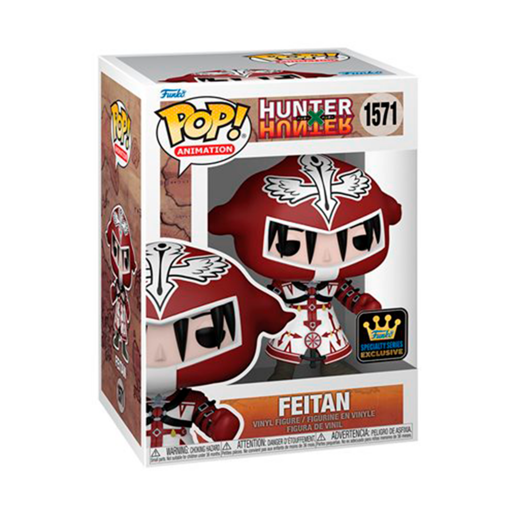 Funko Pop Feitan #1571 de Hunter x Hunter, exclusivo Specialty Series