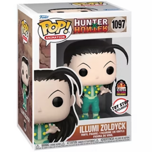 Funko Pop Illumi Zoldyck #1097 de Hunter x Hunter, exclusivo Toy Stop