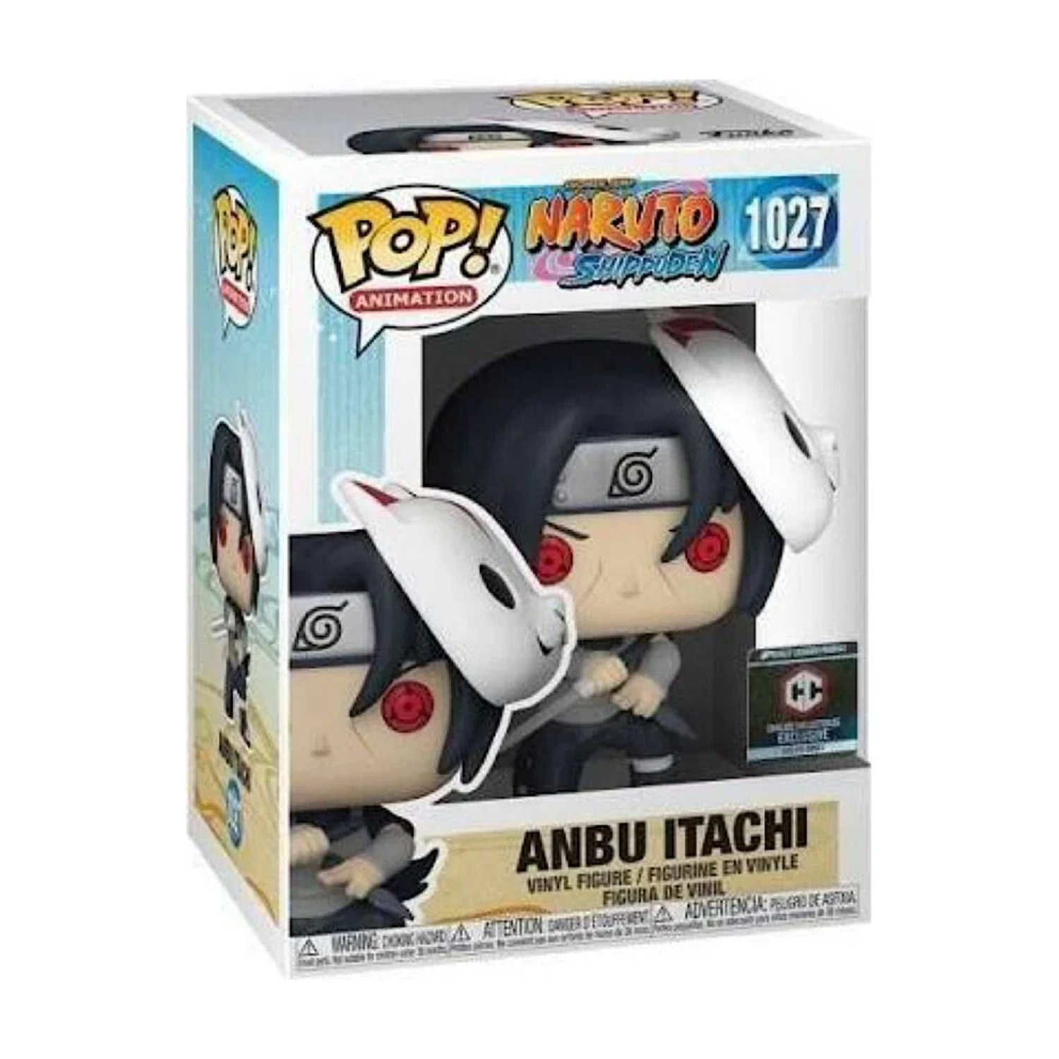 Funko Pop Itachi Anbu #1027 - Exclusivo Chalice Collectibles